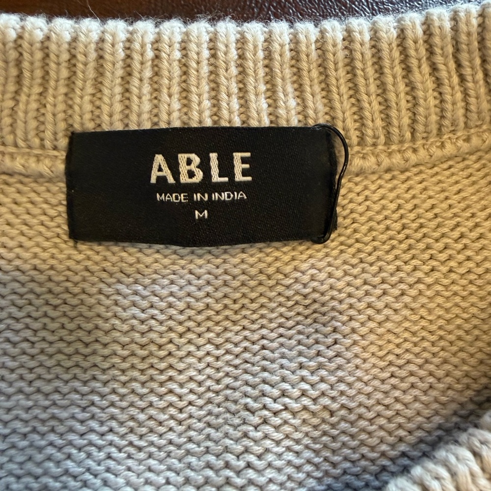 Able Cream Knit Sweater - Picture 3 of 5